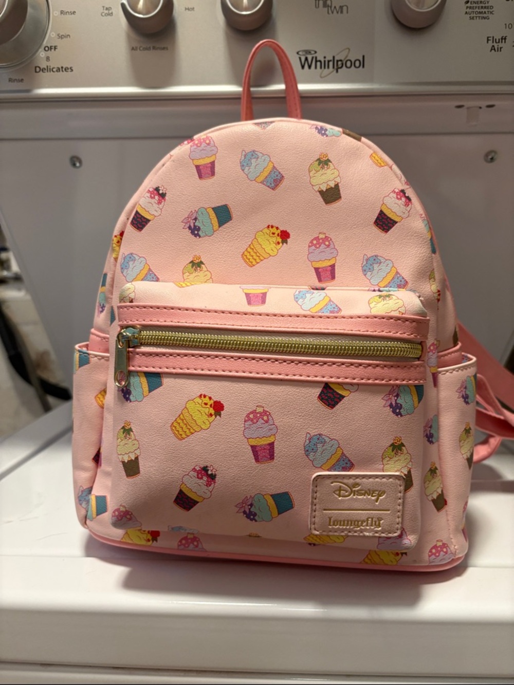 Loungefly Pink Cupcake Mini Backpack